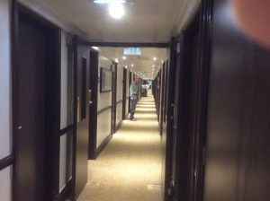 Mile long corridor!